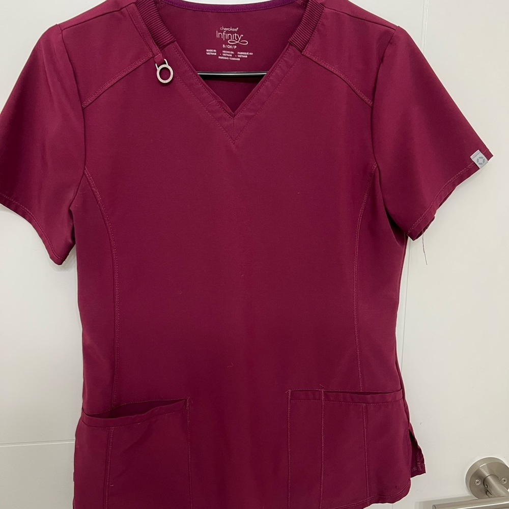 Cherokee Infinity Womens Scrub Top